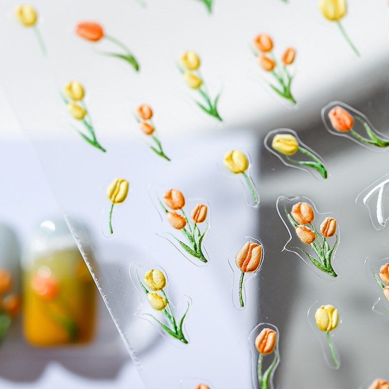 Hello Claws | Spring Tulip Nail Deco Sticker