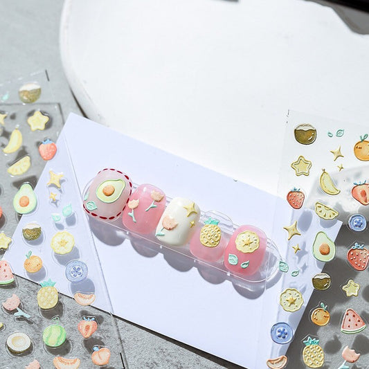 Hello Claws | Avocado Nail Deco Stickers