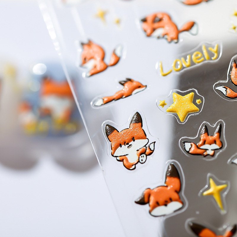 Hello Claws | Fox Star Nail Deco Sticker