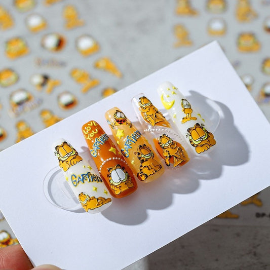 Hello Claws | Garfield Nail Deco Sticker