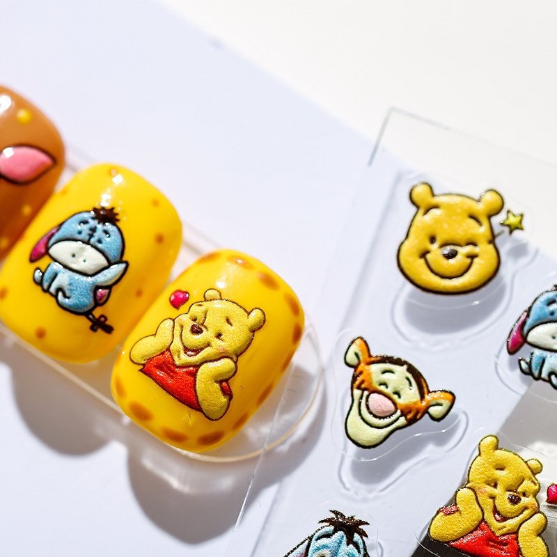 Hello Claws | Bear Winnie the Pooh Nail Deco Sticker
