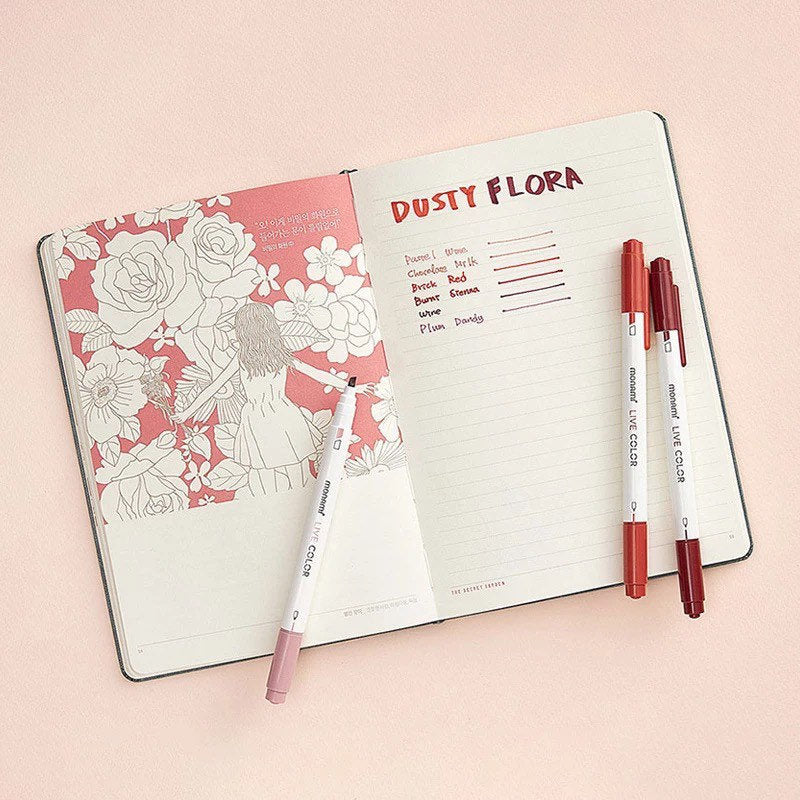 Monami Colourful 6 pen set