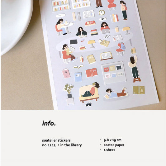 Suatelier | In the library