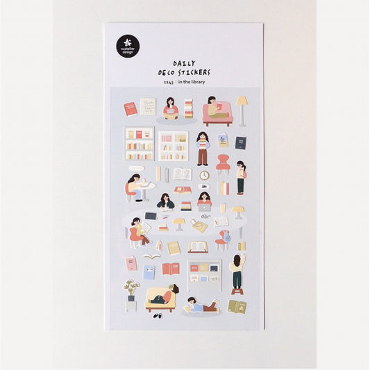 Suatelier | In the library