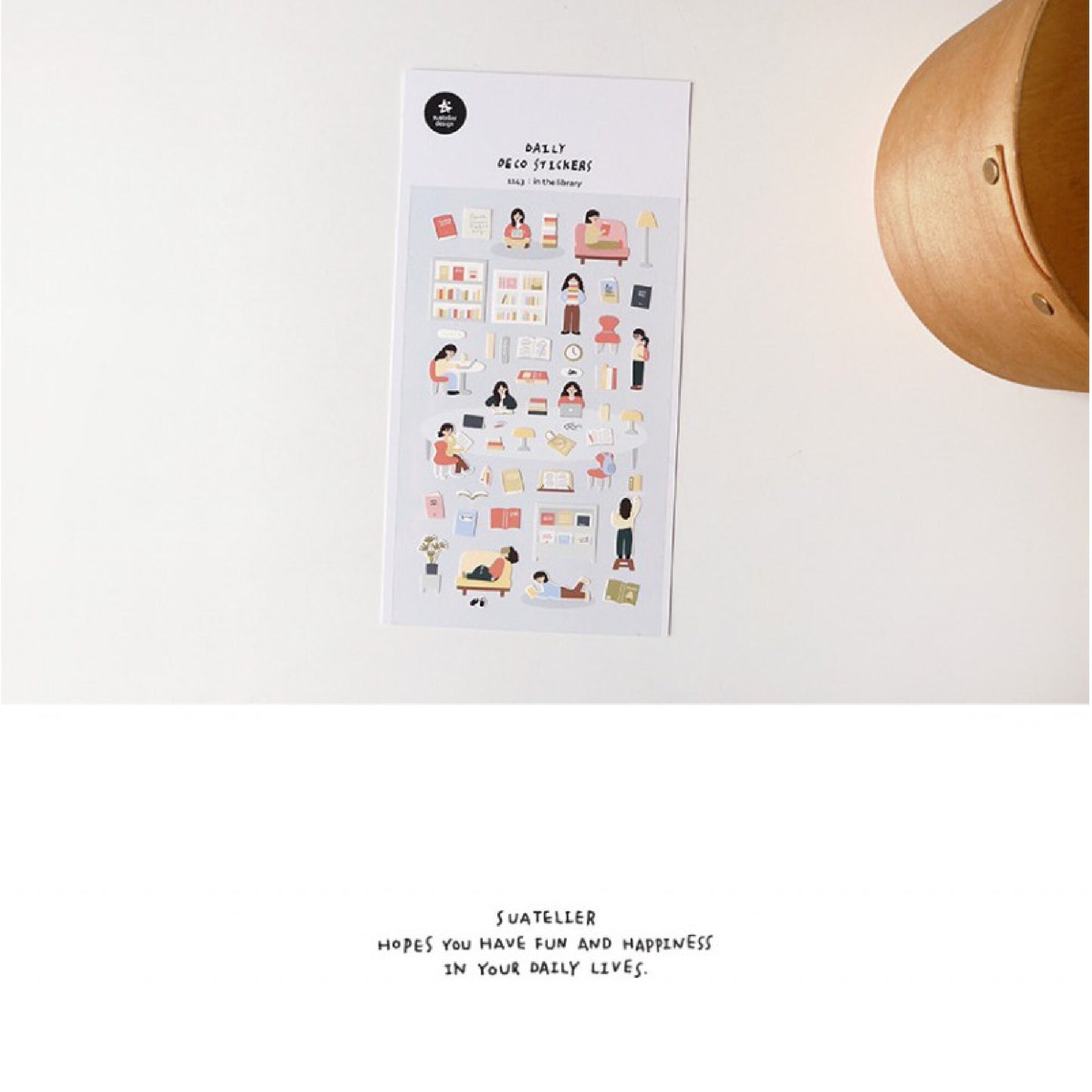 Suatelier | In the library