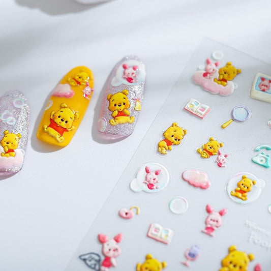 Hello Claws | Dream Bear Winnie the Pooh Nail Deco Sticker