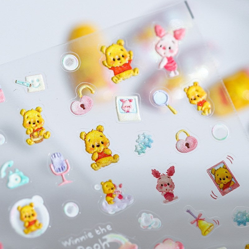 Hello Claws | Dream Bear Winnie the Pooh Nail Deco Sticker