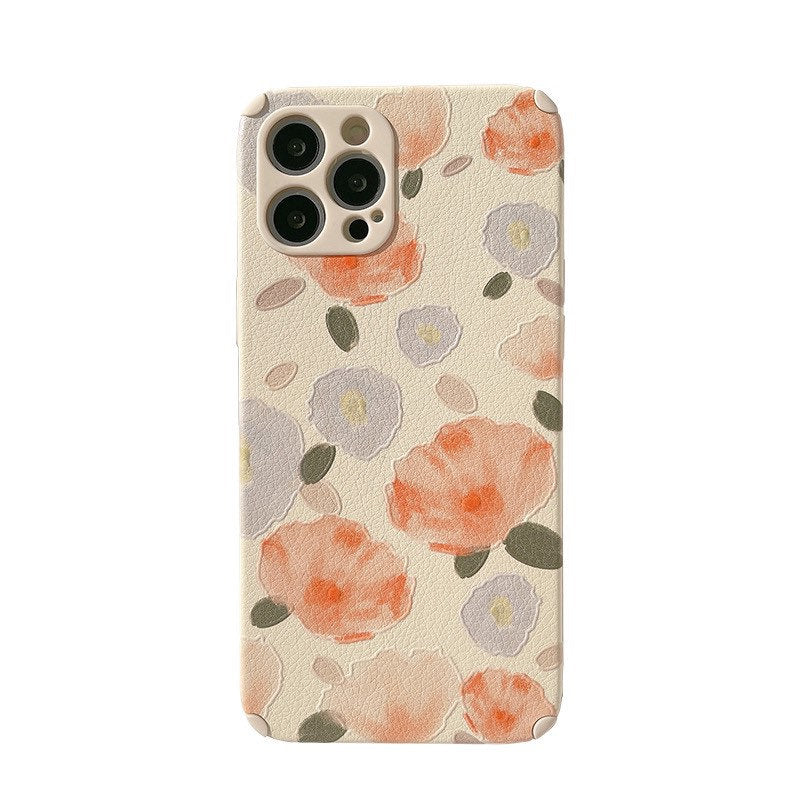 Puppy Blossoms iPhone case