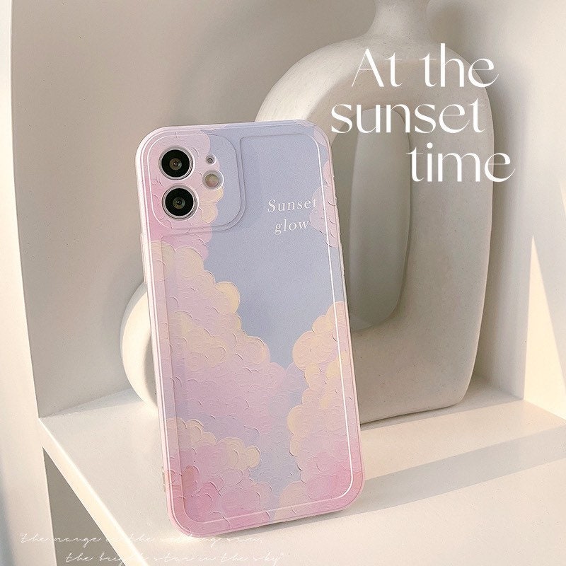 Pink Cream Cloud iPhone case