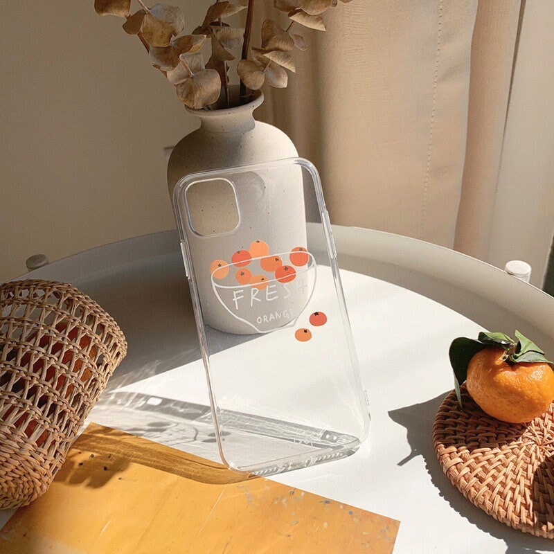 Orange Fresh Fruit iPhone case