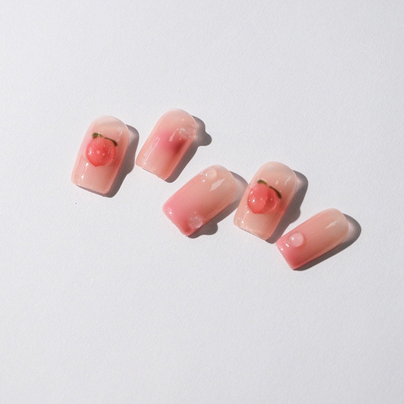 Hello Claws | Juicy Peach Jelly Nail Deco Sticker