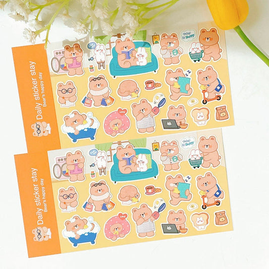 Bonito | Bear’s Happy Day sticker