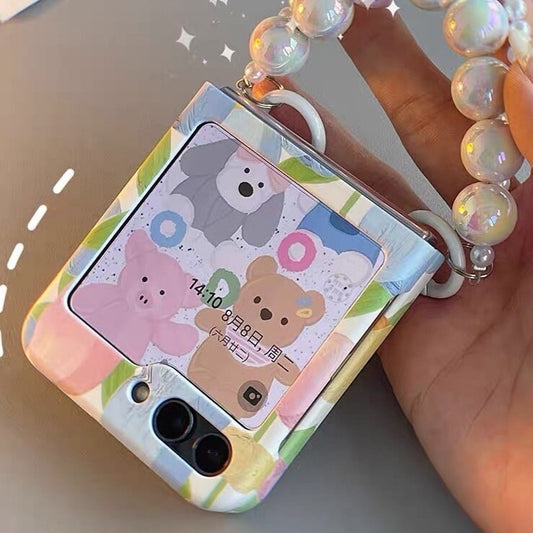 Tulip Floral Z Flip 5 Case