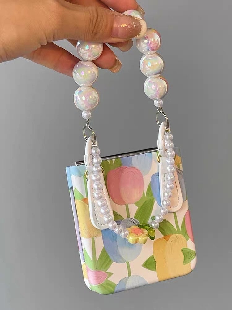 Tulip Floral Z Flip 5 Case