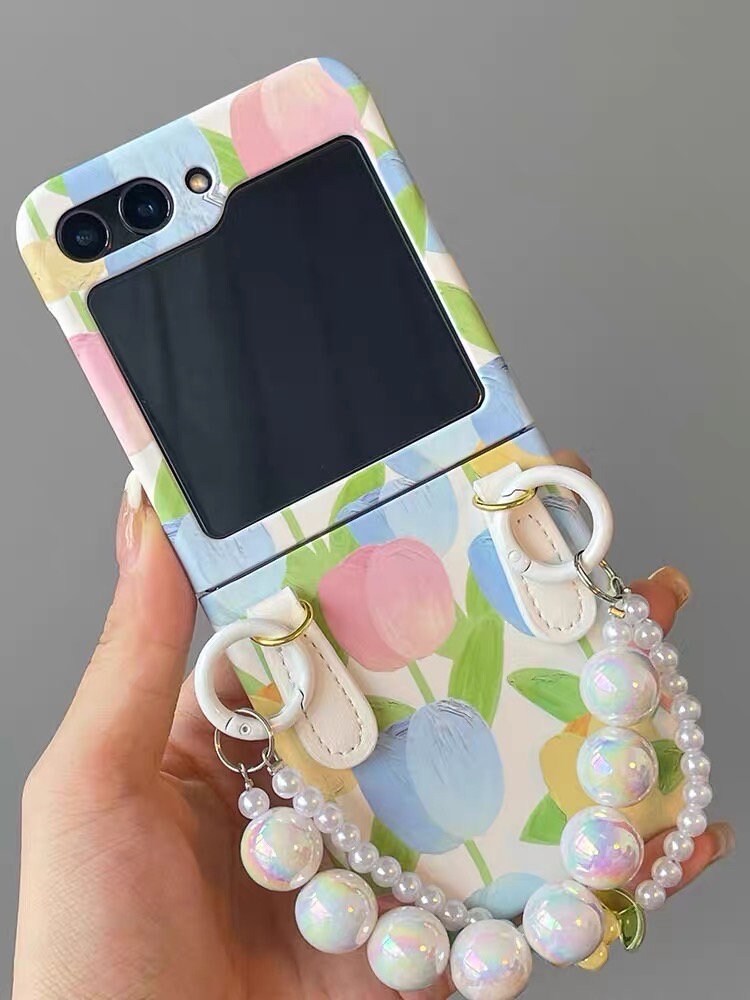Tulip Floral Z Flip 5 Case