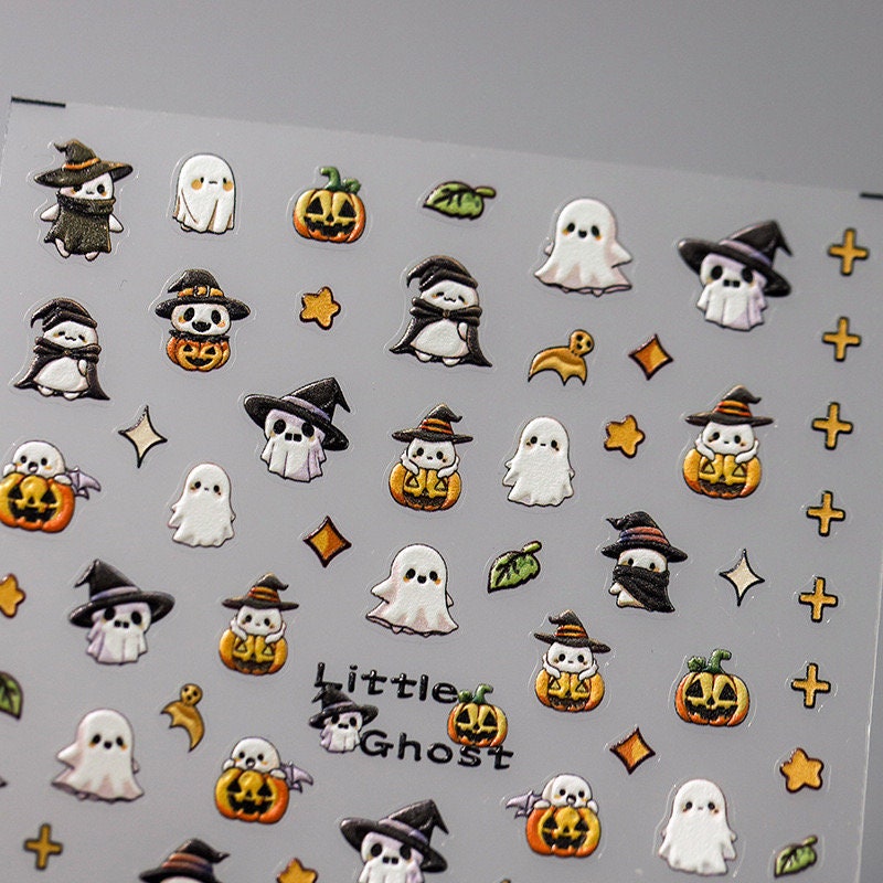 Hello Claws | Halloween Pumpkim Nail Deco Sticker