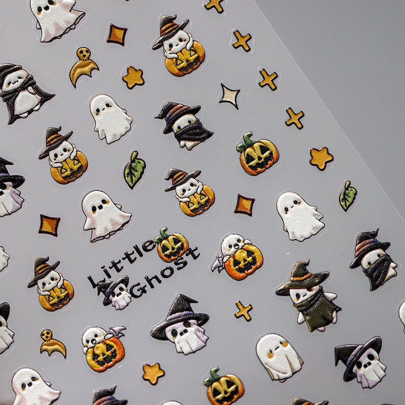 Hello Claws | Halloween Pumpkim Nail Deco Sticker