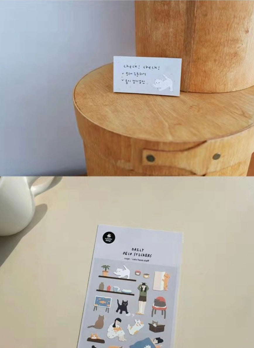 Suatelier | Cats have stuff