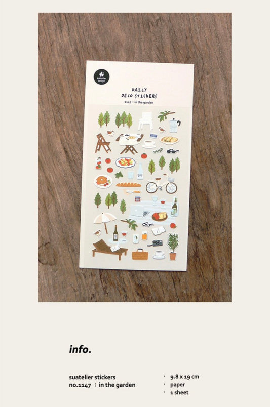 Suatelier | In the garden