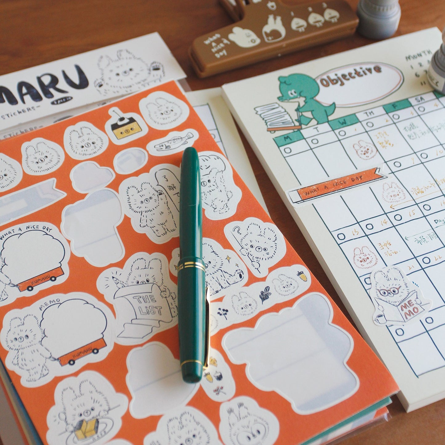 Day Dreaming | Autumn Bear Sticker