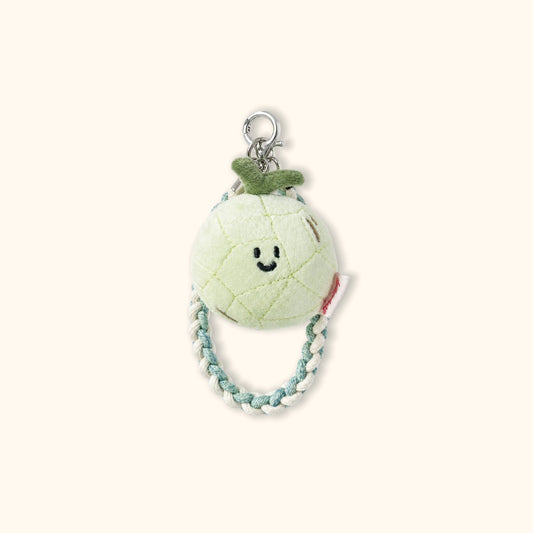 Daily White | Mini Melon Plush Charm 