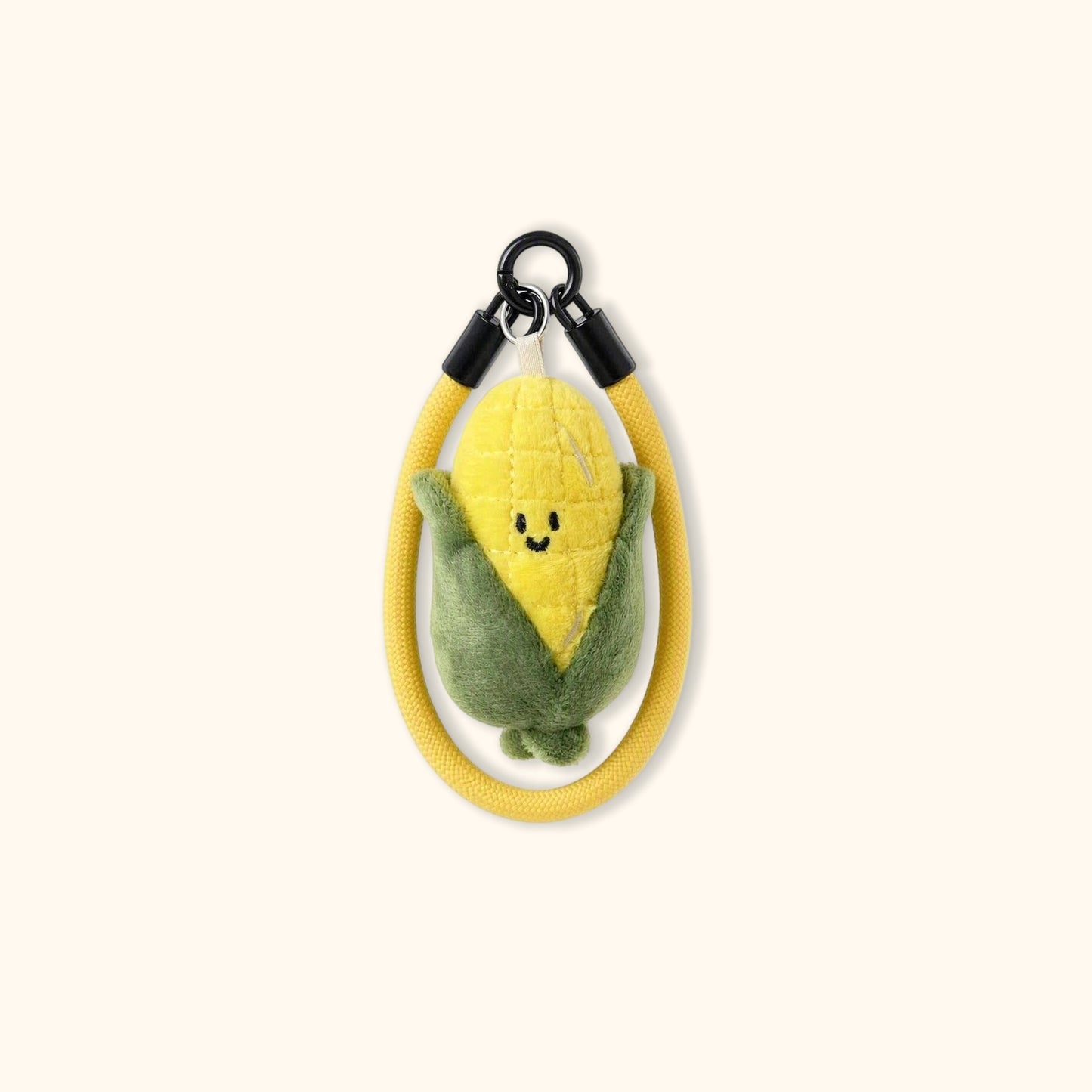 Daily White | Mini Sweet Corn Plush Charm 