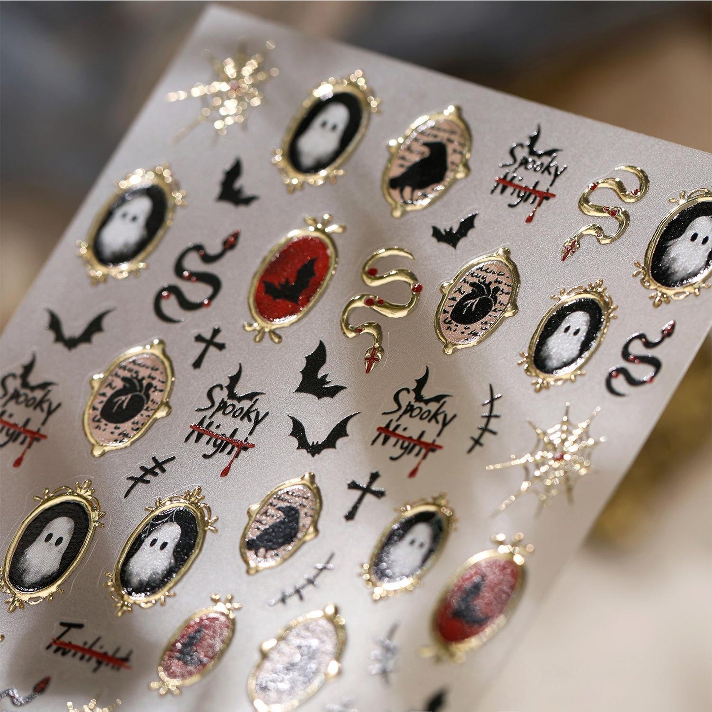 Hello Claws | Halloween Ghost Nail Deco Stickers 