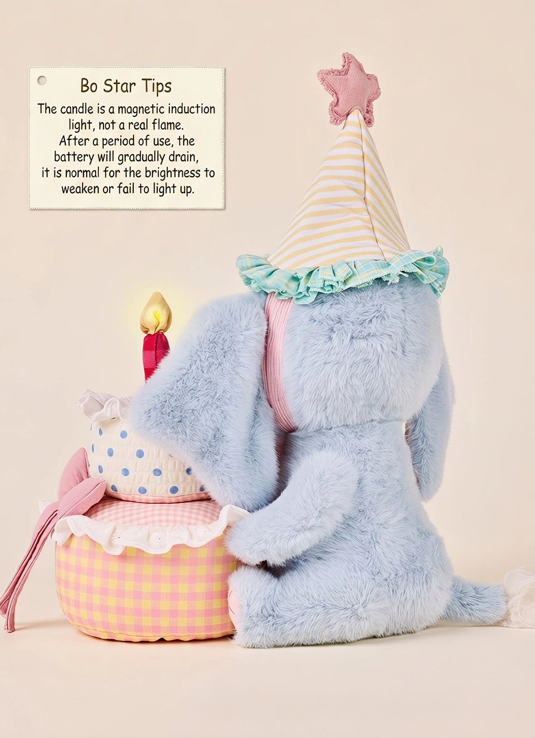 Bobo Nuts | Rubii Elephant Birthday Party Plush Toy 