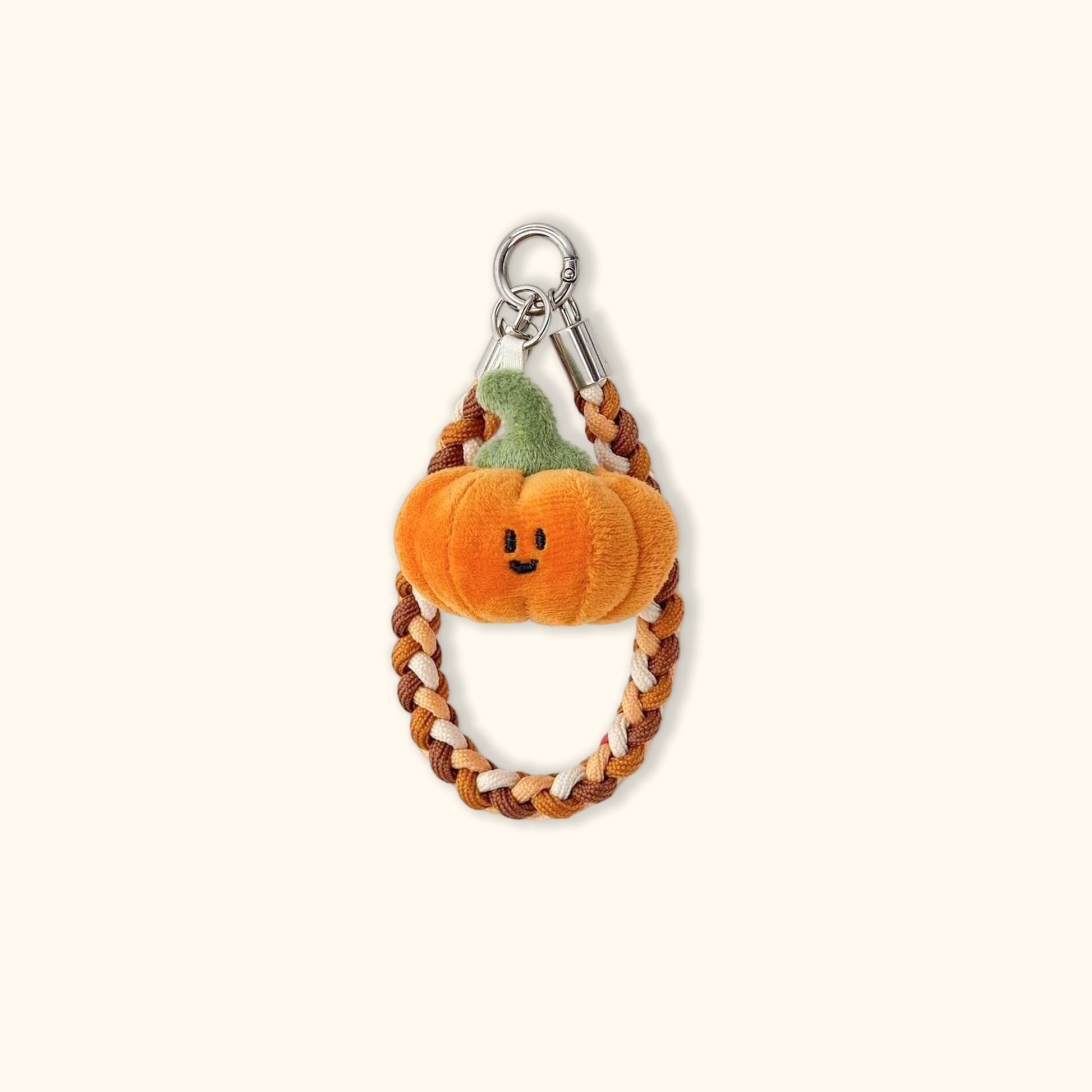 Daily White | Mini Pumpkin Plush Charm 