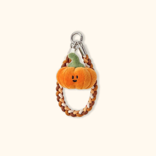 Daily White | Mini Pumpkin Plush Charm 