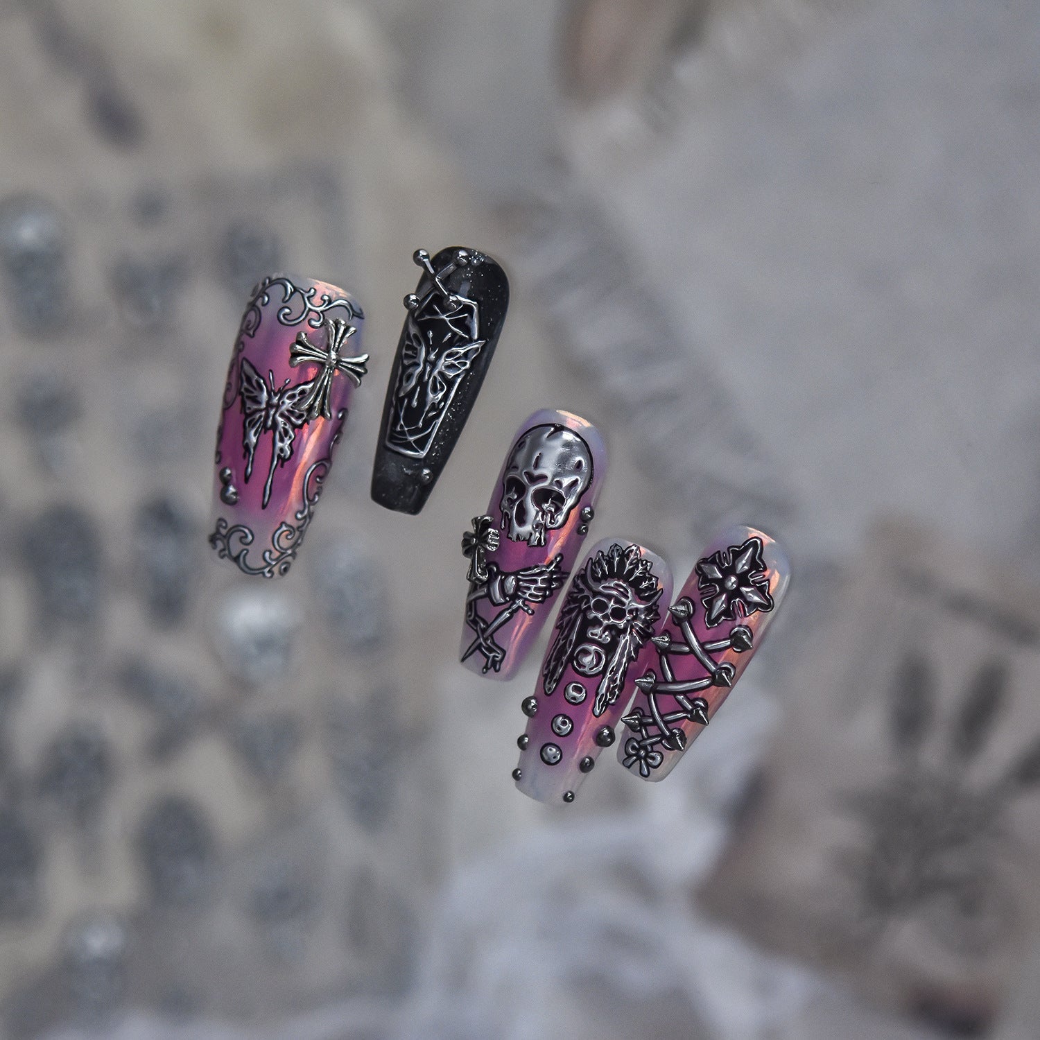 Hello Claws | Halloween Theme Nail Deco Stickers 