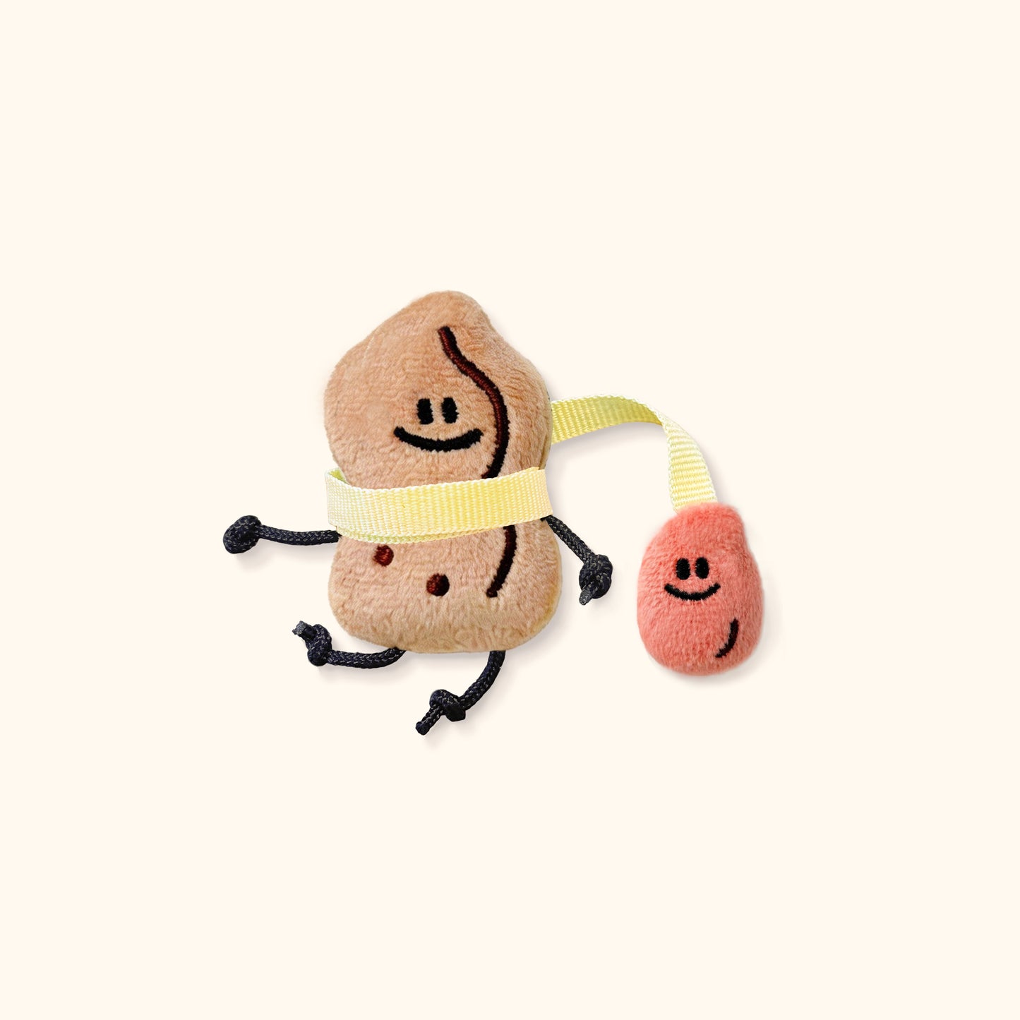 Fickle Plan | Mini Peanut Bookmark