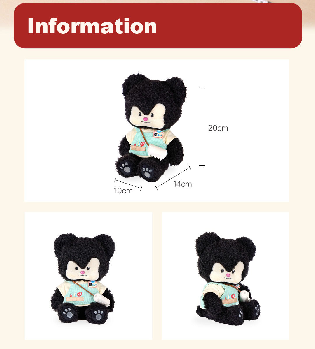 Bobo Nuts | "Oli Fix.Co" Bearly Repairing Plush Toy 