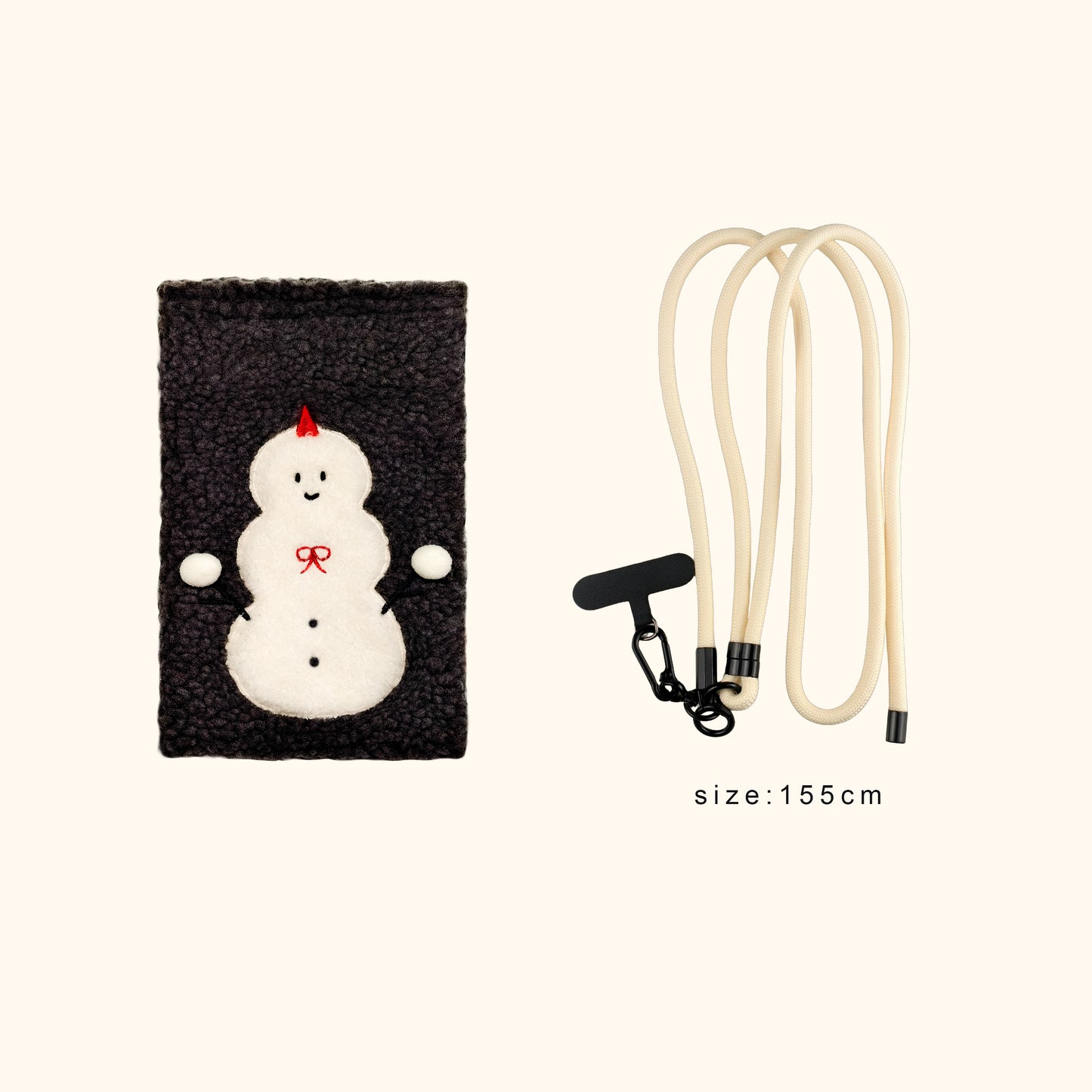 Daily White | Snowman Cross Body Bag