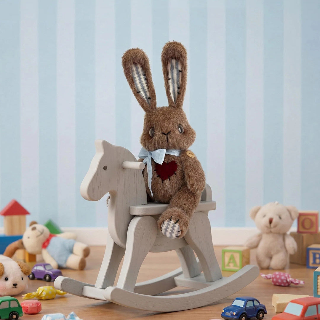 Snowball | Cocoa-brown Bunny Plush Toy 