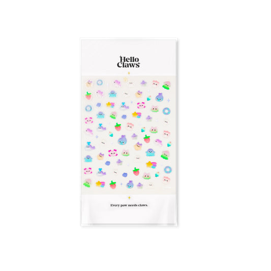 Hello Claws | Jelly Fish Nail Deco Sticker