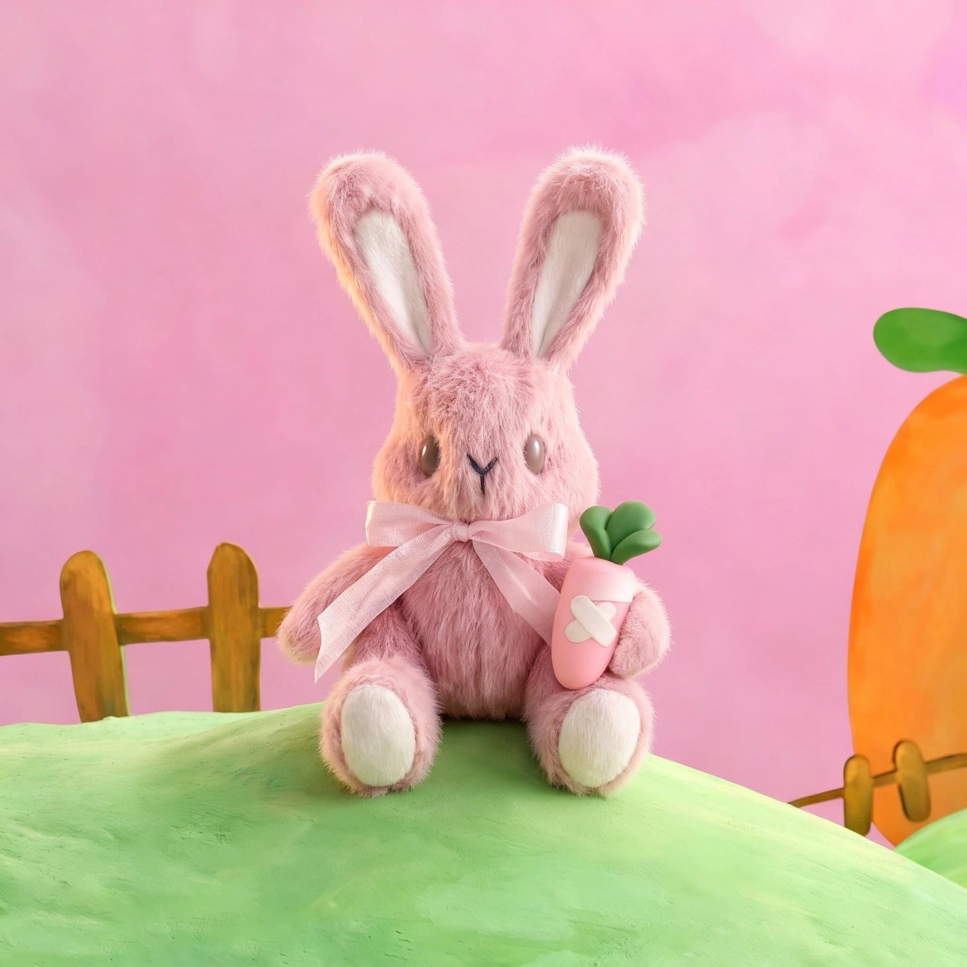 Snowball | Pink Bunny Plush Toy 