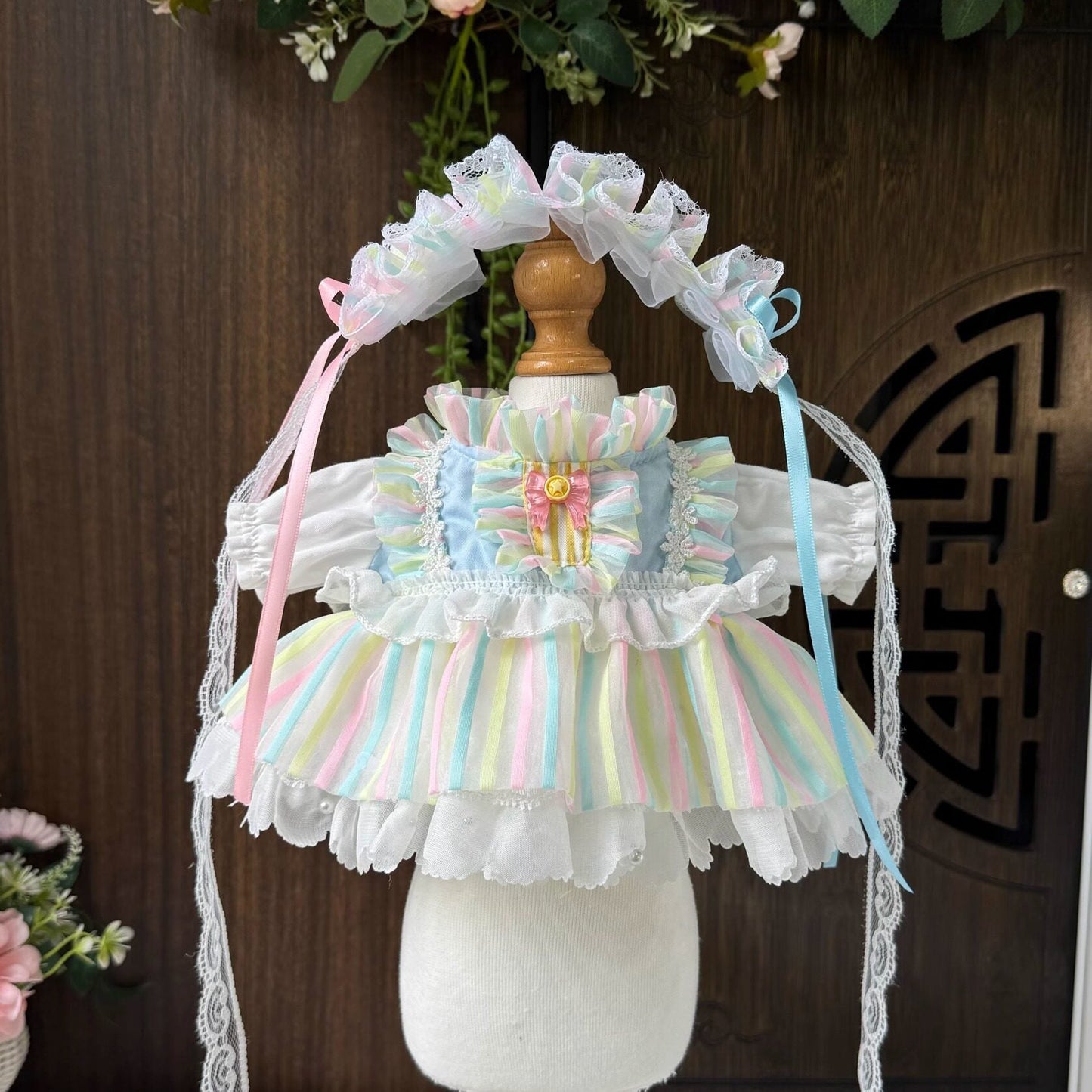 Sewing | Rainbow Candy Doll Princess Dress 