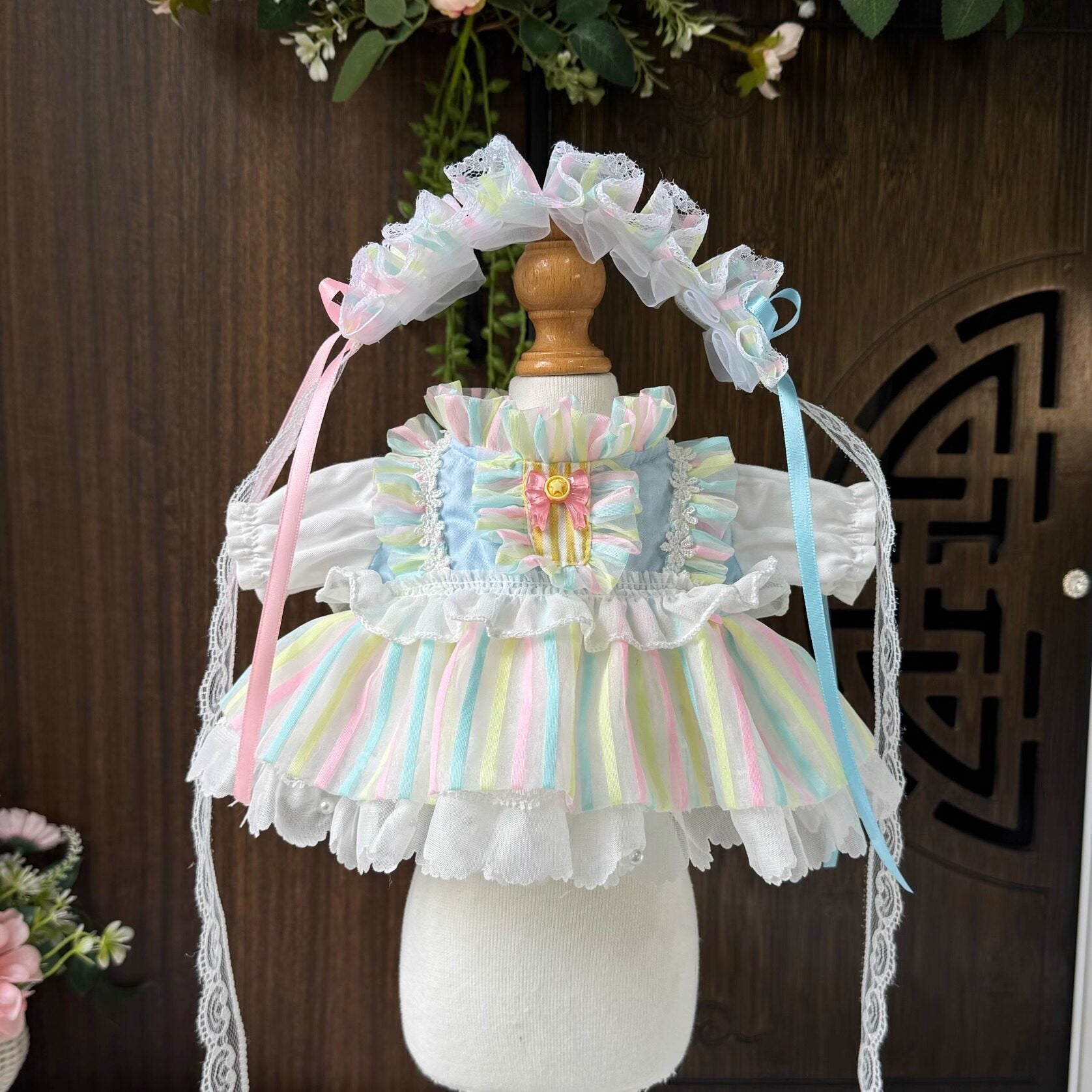 Sewing | Rainbow Candy Doll Princess Dress 