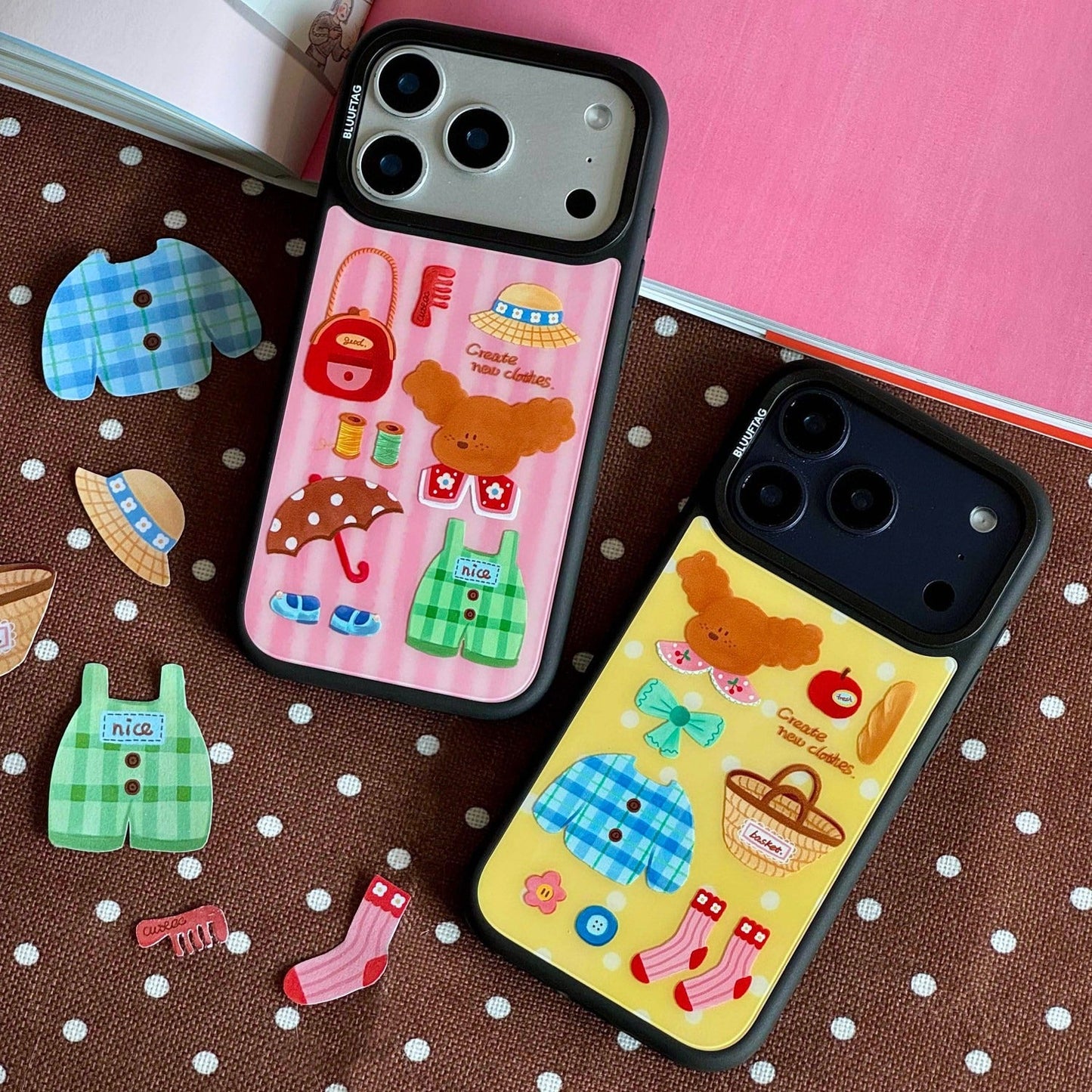 Bluuf Tag | Spring Wardrobe Black Phone Case 