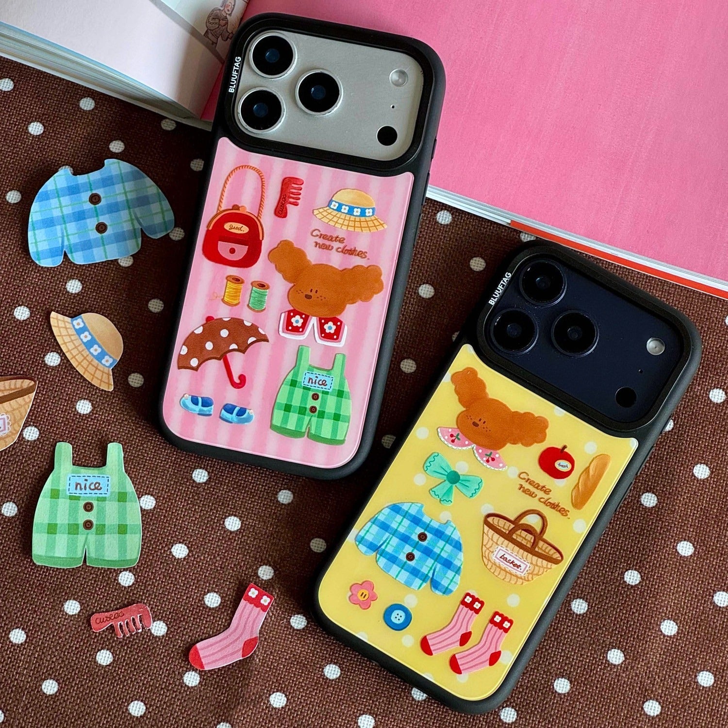 Bluuf Tag | Spring Wardrobe Black Phone Case 