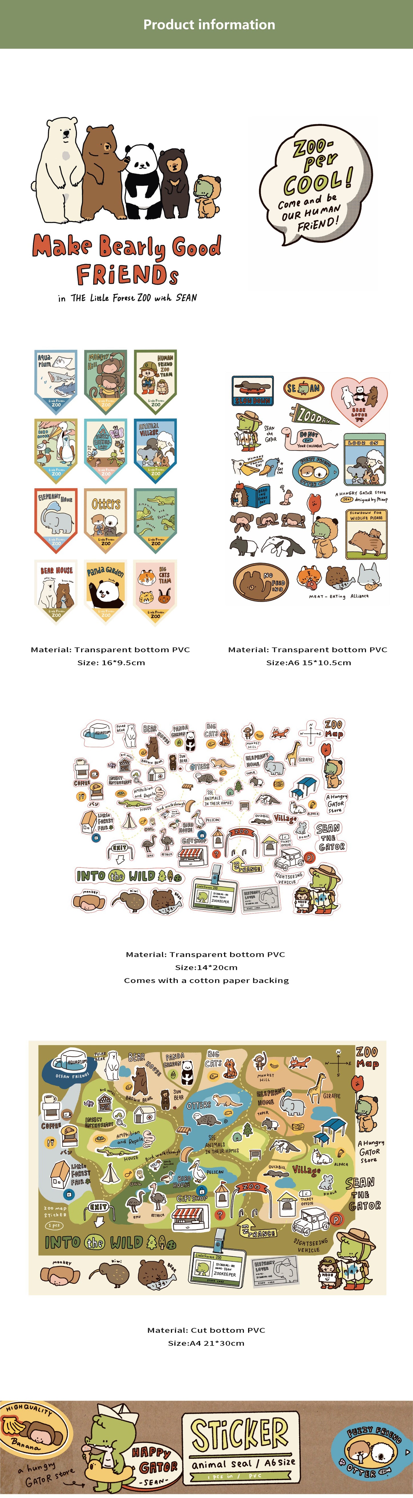 A Gator Life | Zoo Sticker