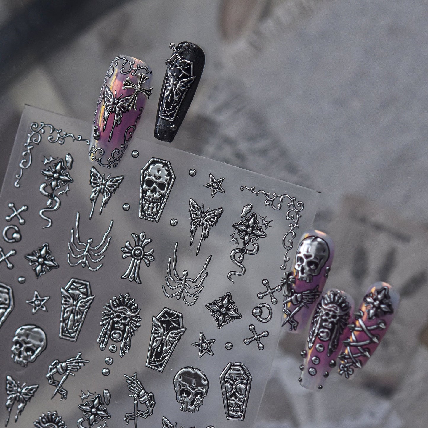 Hello Claws | Halloween Theme Nail Deco Stickers 