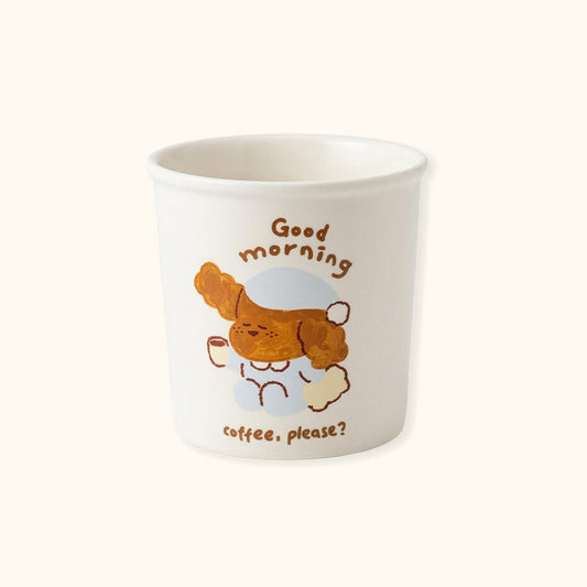 Bluuf Tag | Good Morning Puppy Ceramic Cup 