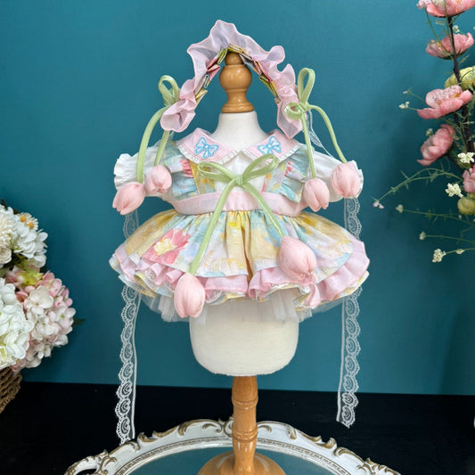 Sewing | Pink Tulip Doll Princess Dress 