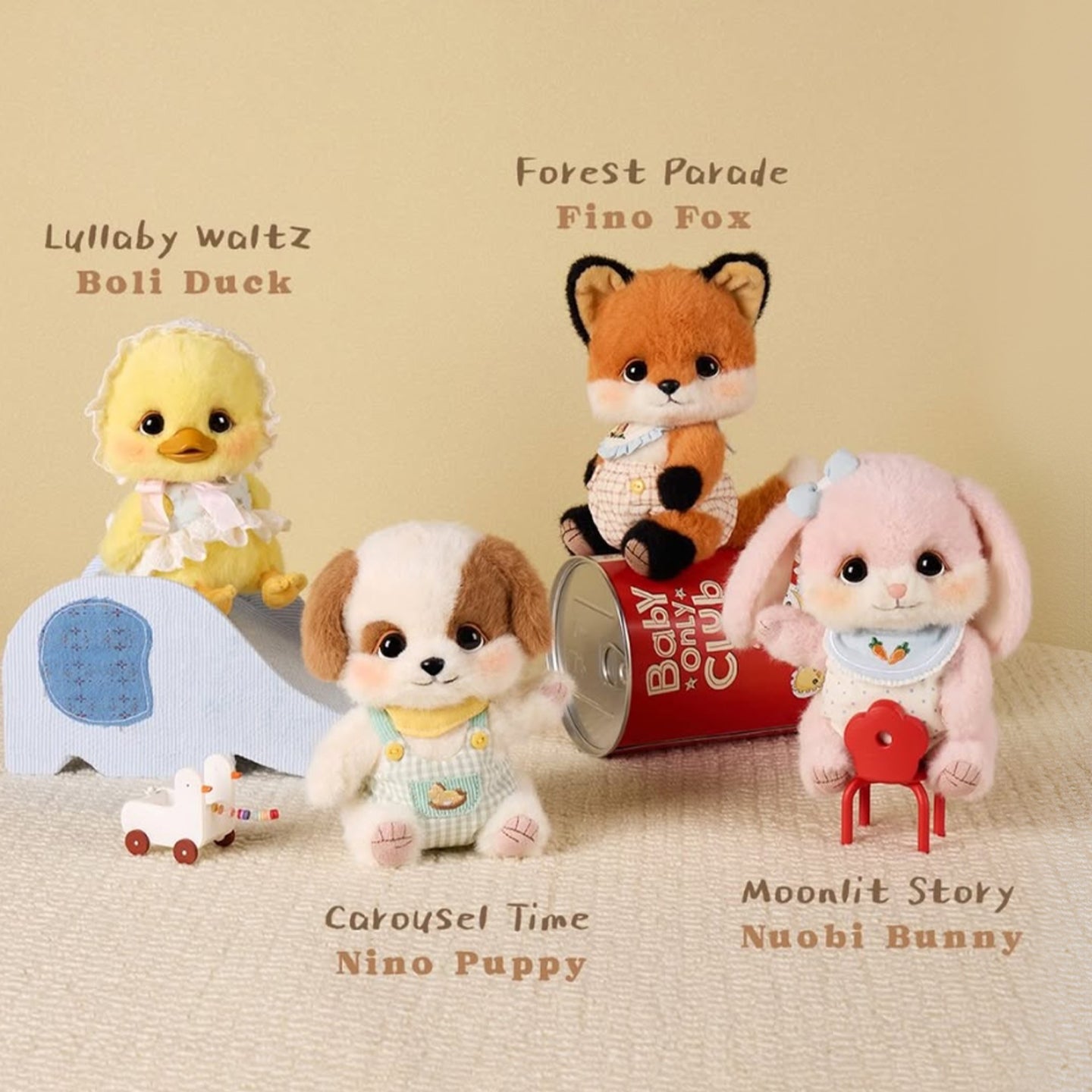 Bobo Nuts | Baby Only Club Plush Toy Bag Charm 
