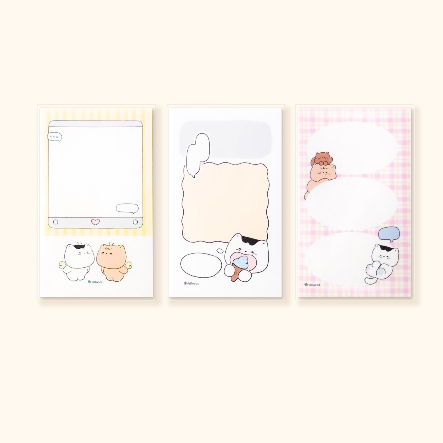 Hello Cat | Cat Memo Note Pad