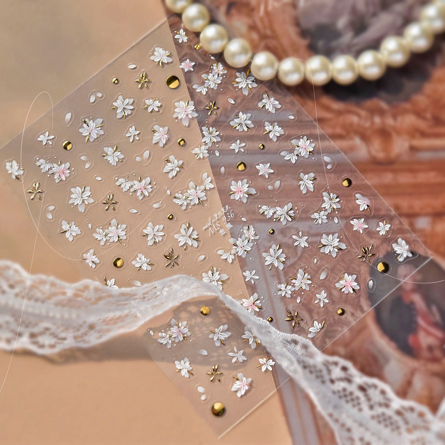 Hello Claws | Cherry Blossoms  And Horse Nail Deco Sticker 