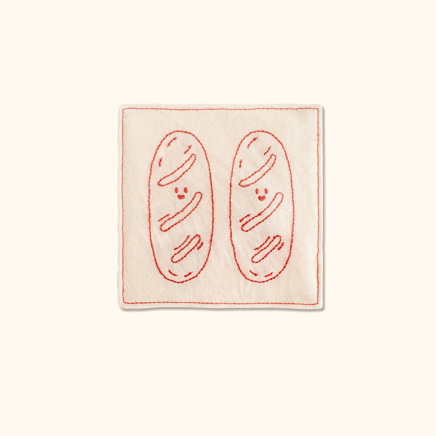 Daily White | Tea Towel & Coaster