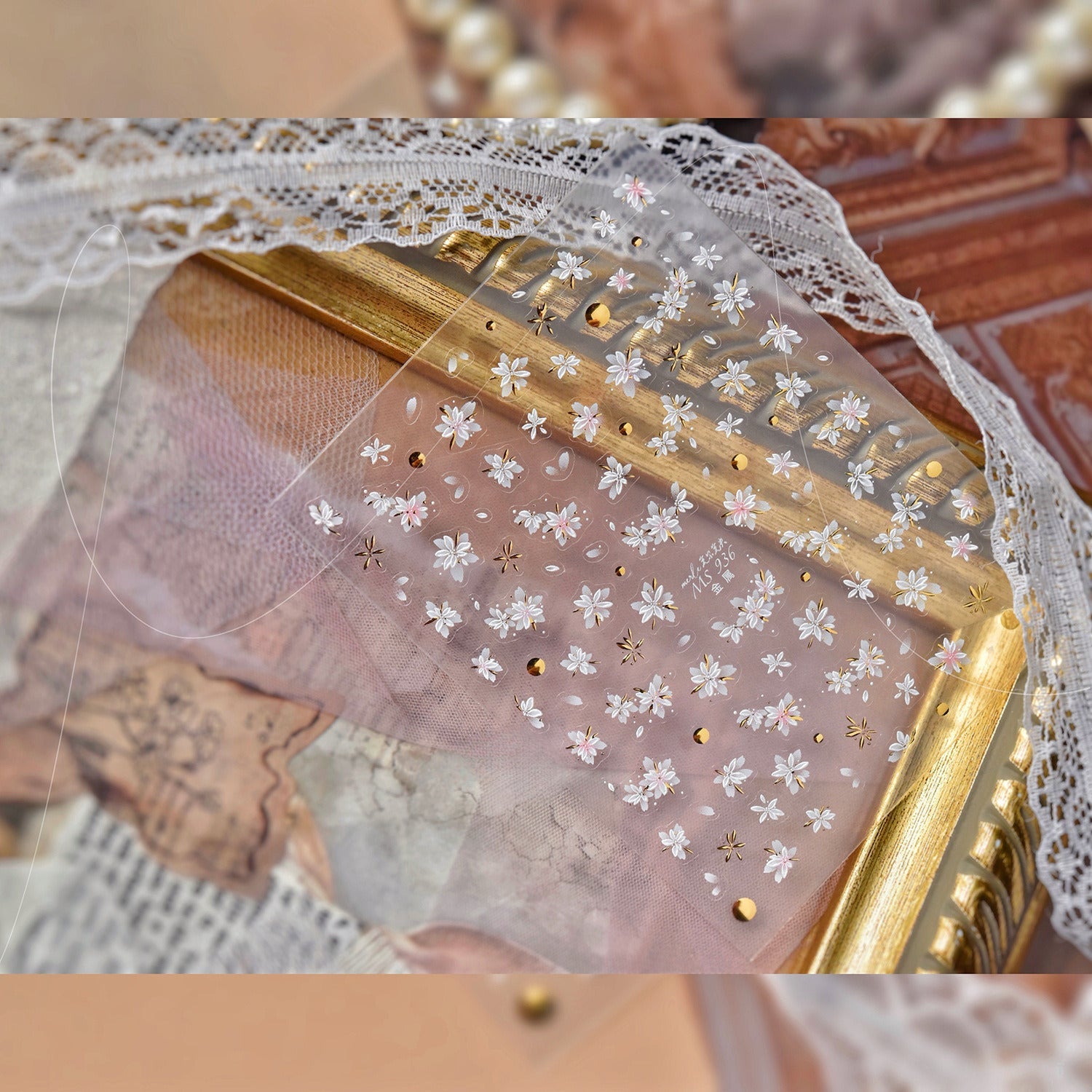 Hello Claws | Cherry Blossoms  And Horse Nail Deco Sticker 